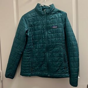 Patagonia Nano puff jacket, green